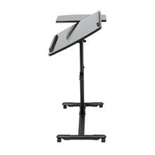 Rolling Work Station Drawing Equipment Supply Desk Table Adjustable Tattoo Tray - Black - View 6