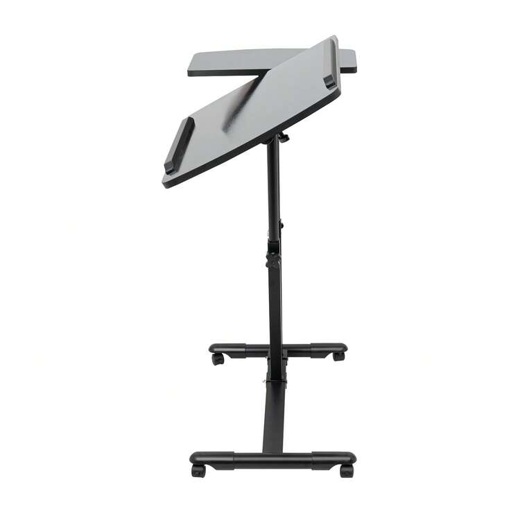 Rolling Work Station Drawing Equipment Supply Desk Table Adjustable Tattoo Tray - 黑色 - 查看 6