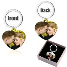 Customized Couple Photo Pendant, Cute Hanging Ornament, Creative Customized Car Keychain, Photo Customized Keychain, Pet Memorial Tag, Wedding Photo, Customized Couple Photo, Birthday Gift For Boyfriend, Birthday Gift For Girlfriend, Christmas Gift, Wedding Anniversary Gift, Valentine's Day Gift,Customized Keychains & Accessories,End Of Summer,Durable,Colorful,Cute,Adorable,Funny,Kawaii,Y2K,Stylish,Unisex,Casual,Custom,Personalized,Unique,Customized,Ideal Gifts For Him,Ideal Gifts For Her,Her,Boyfriend,Girlfriend,Family,Friends