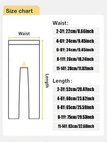 8 件套经典百搭糖果色女童踝长打底裤，纯色女童紧身裤，适合日常生活，四季皆宜 - 彩色 - 查看 4