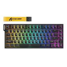 ATTACK SHARK R82 HE Rapid Trigger Wired Mechanical Gaming Keyboard TKL NKRO With 8K Polling,0.005mm RT Accuracy,256K Scan Rate,5 Layer Sound Damped,Hall Effect Magnetic Switch,Driver For PC - Nhiều màu - Xem 13
