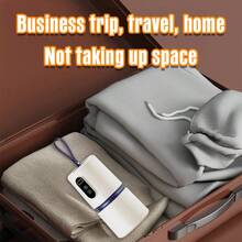 多功能便携式烘干机 - 紧凑便捷的公寓、宿舍和房车干燥解决方案 - 配有干燥袋，使用快捷方便，适用于精致衣物和小件物品，便携式烘干机 - 带计时器的紧凑型迷你洗衣机烘干袋，可折叠设计，适合旅行、公寓、房车、宿舍使用、家用房车厨房设备 | 紧凑型烘干机 | 多功能定时器设置 - 查看 5