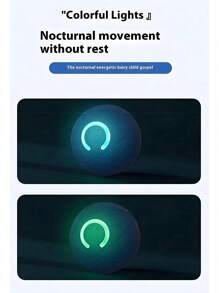 1 pieza Pelota de salto de gravedad inteligente para perros de color azul/naranja, accesorios eléctricos para mascotas, juguete para perros, pelota de entrenamiento para mascotas