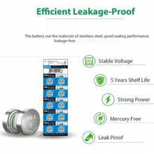 10-100pcs AG1 LR621 364 V364 164 531 SR621 SR621SW SR60 CX60 1.55V Alkaline Batteries, Suitable For Watches, Car Keys, Remotes, Toy Buttons, Button Cells