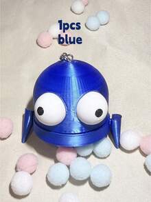 1pc REPO Robot Figure Keychain, Cute Decor Ornament, Articulated Collectible, Desk Accessory, Creative Gift - Multicolor - View 11