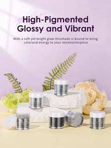 CHOSEOS 6 Colors Acrylic Powder Kit, Create Salon-Quality Nails At Home, Perfect Choice For Beginners And Professionals Acrylic Press On Nails - Multicolor - View 5