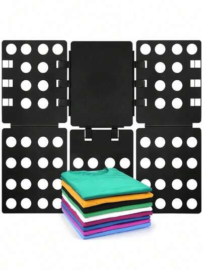 1pc Shirt Folding Board, Shirt Storage Rack, T-Shirt Folding Board, Adult Clothing Easy Quick Folding Board, Quick Clothing Folding Tool, Spring Simple Summer Tops