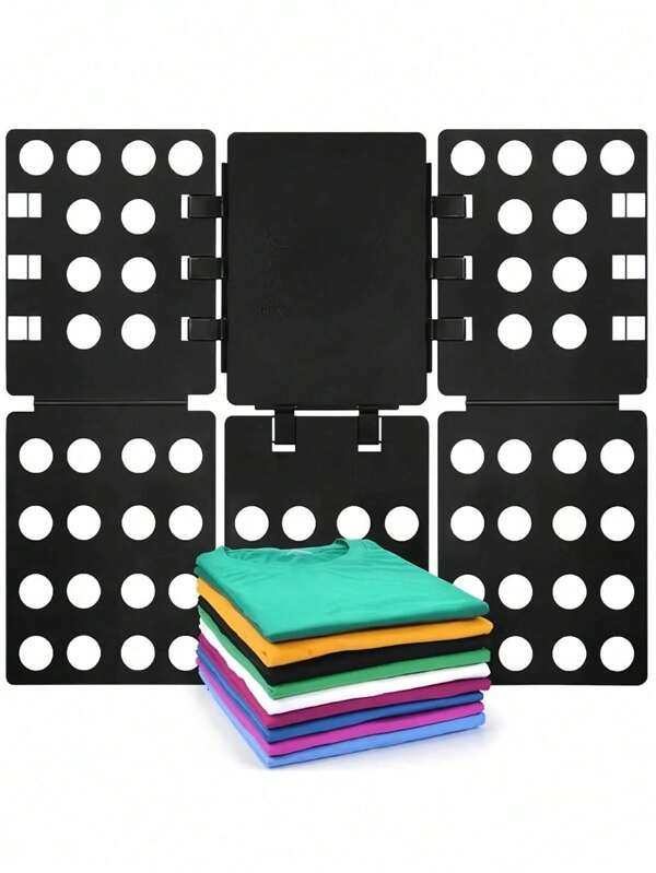 1pc Shirt Folding Board, Shirt Storage Rack, T-Shirt Folding Board, Easy & Quick Clothing Folding Tool For Adults & Kids, Minimalist Design For Spring & Summer Tops