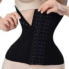Women's Abdominal Slimming Shapewear Belt Burns Fat - 黑色 - 查看 5