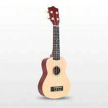 Soprano Ukulele For Beginners 21 Inch Bright Face Acoustic Gift Adult Kit Accessories Eucalyptus Eucalyptus Family Rainbow Seriebright Face - Multicolor - View 6