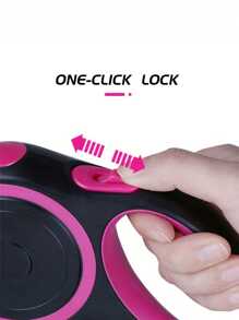1pc Durable And Comfortable Retractable Leash For Medium Dogs - Perfect For Outdoor Adventures