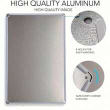 1pc Wander Prints Welcome Patio Sign - Birthday Gift For Men Women Christmas Gifts For New Home Friends Neighbor - Classic Metal Signs 12x8 Inch Christmas Decorations Home Christmas Gifts Christmas Decor