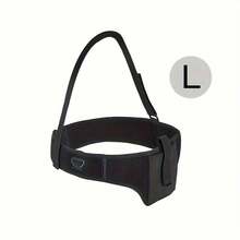 1 chiếc túi đeo hông và vai có thể điều chỉnh, thoáng khí - Màu đen cổ điển, thiết kế hai tay, chất liệu polyester, khóa cài, thích hợp để mang theo một cách kín đáo. - màu đen - Xem 13