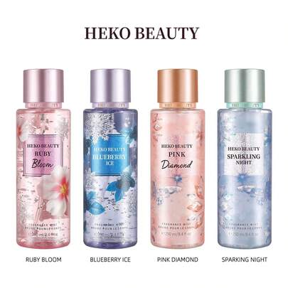 1pc 250ml Brazilian Spray Series, Long Lasting Fragrance Spray,Pink,Blue,Air Freshener, Alcohol-Free Fragrance Spray, Fresh Air, Deodorant Clothes, Perfect For Bedrooms, Living Rooms, Home, Valentine's Day Parties. Gifts For Family And Friends, Boyfriend And Girlfriend, Small And Portable, Ideal Gift For Relatives And Friends