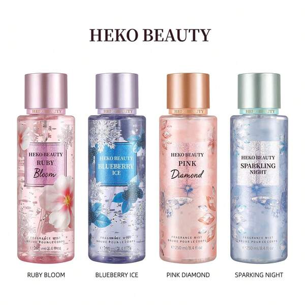 1pc 250ml Brazilian Spray Series, Long Lasting Fragrance Spray,Pink,Blue,Air Freshener, Alcohol-Free Fragrance Spray, Fresh Air, Deodorant Clothes, Perfect For Bedrooms, Living Rooms, Home, Valentine's Day Parties. Gifts For Family And Friends, Boyfriend And Girlfriend, Small And Portable, Ideal Gift For Relatives And Friends