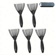 Plastic Mini Comb Cleaner Embedded Brush Hair Remover Household Handle Cleaning Brush Cleaner Beauty Tools Accessories