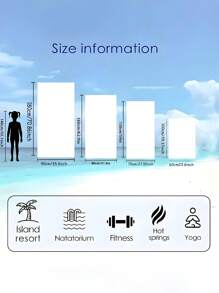 1pc Personalized Beach Towel, Vacation Gift, Beach Towel, Outdoor Travel, Beach Essential, Beach, Swimming Pool, Bathroom, Carry-On