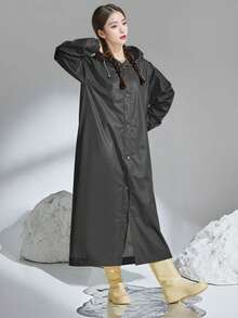 Wiederverwendbarer hochwertiger langer Regenmantel für Herren und Damen, geeignet für Wandern, Bergsteigen, Reisen, Angeln, Konzerte, Rafting und Outdoor-Abenteuer