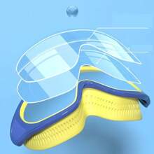 Kids Swimming Goggles, Anti-Fog Anti-Leak Big Frame Swim Goggles For Boys And Girls Aged 3-14