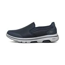 Skechers New Men's Lightweight Breathable Mesh Casual Walking Shoes - Black and White - View 5
