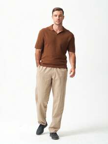 SHOESMALL Men's Retro Oxford Suede Business Casual Black Dress Shoes Plain Toe Oxfords Classic Formal Derby Shoes - 黑色 - 查看 5