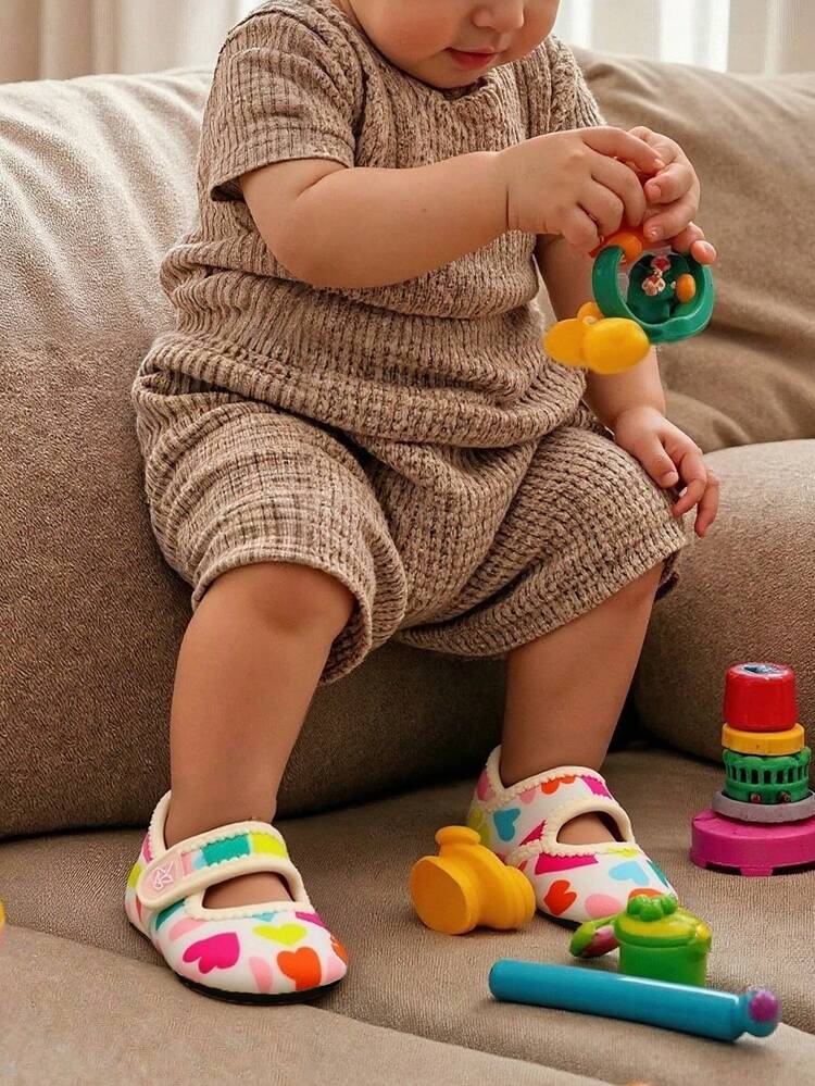 Cute, Warm And Lightweight Plush House Slippers, Suitable For Boys And Girls, Comfortable Non-Slip Soft Sole, Suitable For Indoor Wear In Autumn/Winter - White - View 2