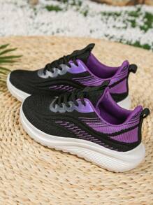 1 Pair Classic Boys' Sports Shoes, Fashionable & Simple Solid Color Girls' Sports Shoes, Comfortable Non-Slip Durable Lightweight Running Shoes, Hook And Loop Easy To Wear, Molded Fit Stable Foot, Simple Style Running Shoes Suitable For Daily Wear