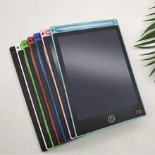 1pc/2pcs/5pcs LCD Color Drawing Tablet, Writing & Drawing Pad, With Stylus Pen, Montessori Electronic Writing Board, One-Key Lock Erase, Reusable