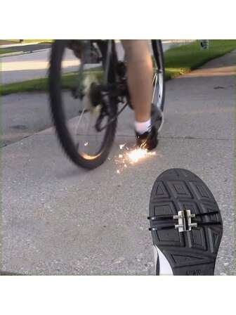 Very Cool Anti-Slip Foot Brake Accessories, Suitable For Skateboard, Electric Bike, Motorcycle, Performance Props. Friction Can Produce Gorgeous Sparks, Ideal For Night Stunts, Parties, Halloween, Christmas Gifts