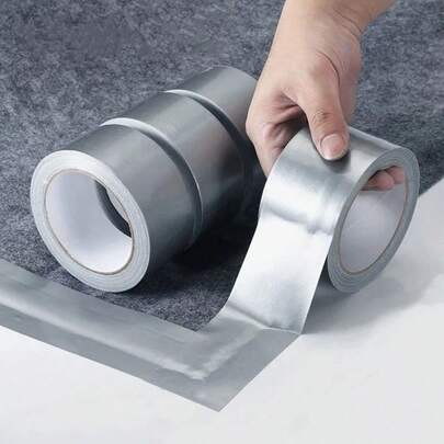 1 Roll Aluminum Foil Tape, Can Be Used For Pot Repair, Sealing Stove, Sink