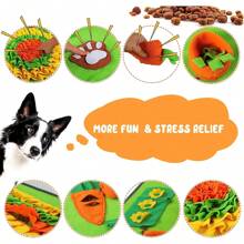1pc Feed Your Puppy Free Play Dig Mat Dog Dig Mat Feed Your Puppy On Shien Durable Treat-Hiding Mat: Training+Feeding+Calming 3in1