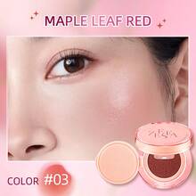 Zeesea VELVET CREAM BLUSH 霜状质地，气垫腮红更显好气色 - #03 Maple Leaf Red - 查看 5