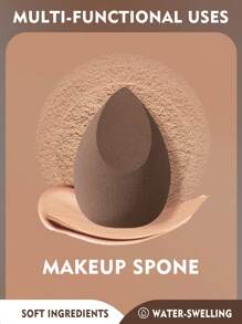 1个美妆蛋 全脸化妆晕染海绵，适用于液体、膏状、粉底、遮瑕膏、腮红等，柔软的化妆海绵，美妆工具，化妆品，便宜，房间装饰，梳妆台，旅行，卧室，化妆配件，粉扑，化妆海绵，粉扑，化妆海绵，便宜，圣诞礼物，化妆品，化妆工具，便宜货，礼物，女士礼物，圣诞礼物