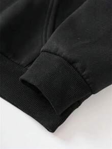 Women's Finland Hoodie - Heather Gray Casual Pullover With Finnish Flag & "EST 1917 NORTHERN EUROPE" Print, Machine Washable All-Season Comfort Sweatshirt For Women, Hooded Neckline, Comfortable - 黑色 - 查看 5