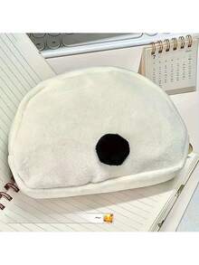 Sanrio 1 PC Sanrio Pochacco/Cinnamon Dog Large Zipper Pencil Case | Visually Appealing Plush Design, Durable Fabric Organizer For School, Office Supplies, And Stationery