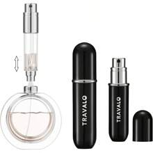 Refillable Perfume Atomizer, Bottom Filling Fragrances Perfume Bottle, Mini Cologne Dispenser, Travel Sized, Portable Sprayer For Women Men, Gift