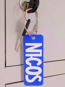 1PC Custom Acrylic Keychain, Many Colors To Choose From, Customizable Name, Personalized, Unique, Fashionable, Ideal Gift For Women, Ideal Gift For Men, Practical, Reusable, Lunch Box Tag, Backpack Tag, Anniversary Gift, Party Gift,Trinkets, For Her - Multicolor - View 20