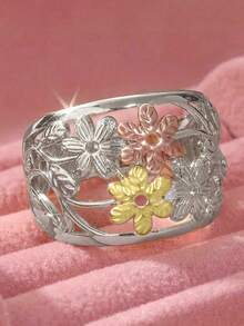 1枚优雅戒指，适合女性在婚礼、订婚、情人节及其他场合佩戴。 - 3# - 查看 7