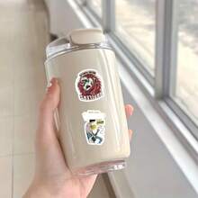 Rock Music Themed Stickers, Classic Punk Metal Band Stickers, Rock Party Gift Supplies Stickers, Holiday Gifts, Birthday Gifts, Wedding Gifts, Pack Of 59 Pieces Suitable For Girls And Boys Water Bottle Waterproof