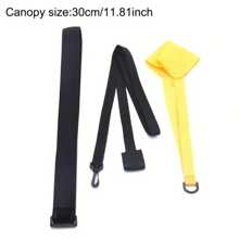 Swim Training Resistance Parachute - Durable Nylon Material, Adjustable Straps And Handles, Mixed Color Design, Water Resistance Band, Auxiliary Equipment To Improve Swimming Speed And Strength, Suitable For Pool Training, Swimming Exercise And Outdoor Sports, Indoor And Outdoor Sports Equipment, Compact Storage, Stable Performance, Water Fitness Equipment, Essential For Swimmers, Swimming Training Gear, Ideal For Fitness Enthusiasts And Swimmers, Portable Swimming Accessory