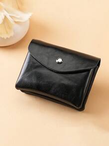 1 件迷你复古素食零钱包拉链信用卡夹正品卡夹正品卡夹便携式卡夹女士钱包钱夹迷你钱包钱包秋季男士钱包皮革小钱包 - 彩色 - 查看 9