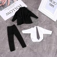 1/6 Doll Clothes Male Doll Daily Wear Casual Suit Shirt Pants Wedding Party Suit Man Doll Suit Clothes 30cm Doll Accessories