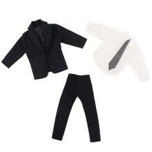 1/6 Doll Clothes Male Doll Daily Wear Casual Suit Shirt Pants Wedding Party Suit Man Doll Suit Clothes 30cm Doll Accessories
