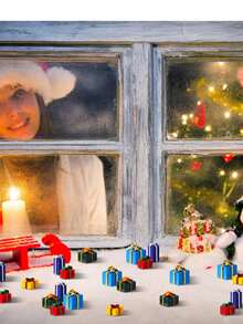 20 pezzi Decorazioni natalizie in miniatura per artigianato, Statuine natalizie in miniatura, Decorazioni natalizie per artigianato, Decorazioni per albero di Natale in miniatura, Accessori da giardino fai-da-te, Ornamenti natalizi in resina decorativa a forma di albero di Natale in scatola, Kit ciondolo fai-da-te