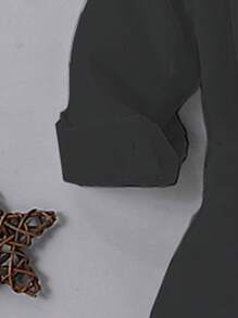 1st Birthday Outfit For Baby Boy Flower Boy, School Party Suit, Gentleman Attire - Black Shirt + Suspender Pants Set - Black - View 4