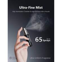 Refillable Perfume Atomizer, Bottom Filling Fragrances Perfume Bottle, Mini Cologne Dispenser, Travel Sized, Portable Sprayer For Women Men, Gift