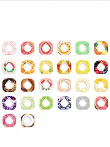 1 件 650 毫升空气瓶 Tritan 水瓶香味荚空气香味 0 糖水果味 Up Tritan 塑料水饮料瓶带香味喝更多水（一个水瓶配随机口味香味环） - 彩色 - 查看 9