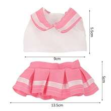 15-17cm Generation 1-3 Doll Clothes Accessories Set, Including Princess Dress Set + Shoes + Headphones + Cute Pendant Bag Set (Doll Not Included) - Multicolor - View 8