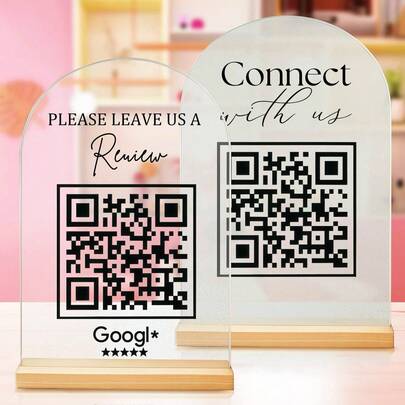 1 cái Biển mã QR tùy chỉnh, Biển đánh giá doanh nghiệp cá nhân hóa, Biển trưng bày doanh nghiệp tùy chỉnh, Logo mạng xã hội mã QR cá nhân hóa, Biển hiển thị thực đơn tùy chỉnh, Biển hiệu mạng xã hội cá nhân hóa, Biển hiệu doanh nghiệp, Biển hiệu tiệm làm tóc, Thực đơn, Bảng giá, Biển hiệu doanh nghiệp, Biển mã QR, Phong cách, Đơn giản, Quà tặng tùy chỉnh cá nhân độc đáo, Đa chức năng, Trang trí, Tái sử dụng, Hiện đại, Đầy màu sắc, Dễ thương, Cổ điển, Hoạt hình, Kawaii, Tùy chỉnh, Nhân viên, Khách hàng, Sinh viên, Dành cho Doanh nghiệp/Công việc/Văn phòng, Dành cho Trường học, Văn phòng phẩm & Đồ dùng học tập, Trang trí Giáng sinh, Quà tặng trang trí bàn làm việc, Công việc mới, Đồ dùng văn phòng, Hộp đựng đồ du lịch