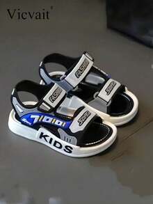 صنادل صيفية للأطفال لعام 2025 ، أحذية شاطئ ذات قاع ناعم ، أطفال صغار جدد ، أولاد صغار جدد ، طراز صيني جديد